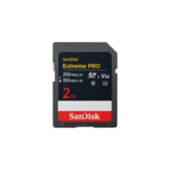 SanDisk Extreme Pro SDXC UHS-I 2TB Memory Card - Lightning Fast 250MB/s Performance, Perfect for Professionals!